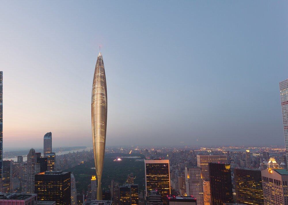 imagen 1 de The Vertical Yacht, un rascacielos que podría cambiar el skyline de Nueva York para siempre.
