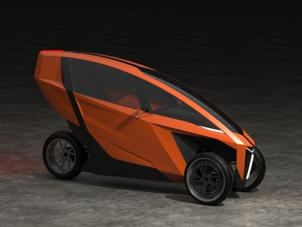 AKO Electric Trike, segundo prototipo de un vehículo llamado a revolucionar la movilidad urbana.