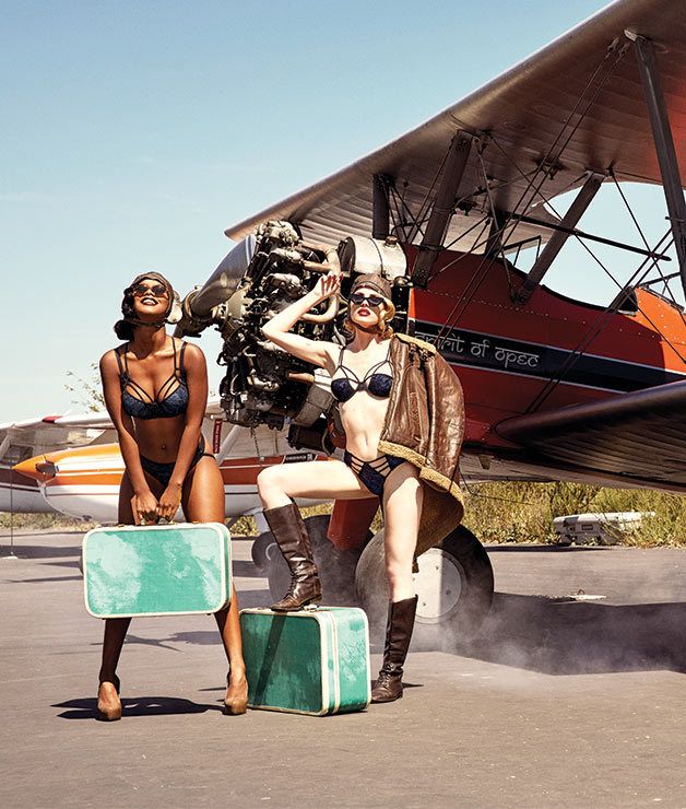 imagen 6 de Amelia Earhart inspira la colección de lencería y verano de Marlies Dekkers.
