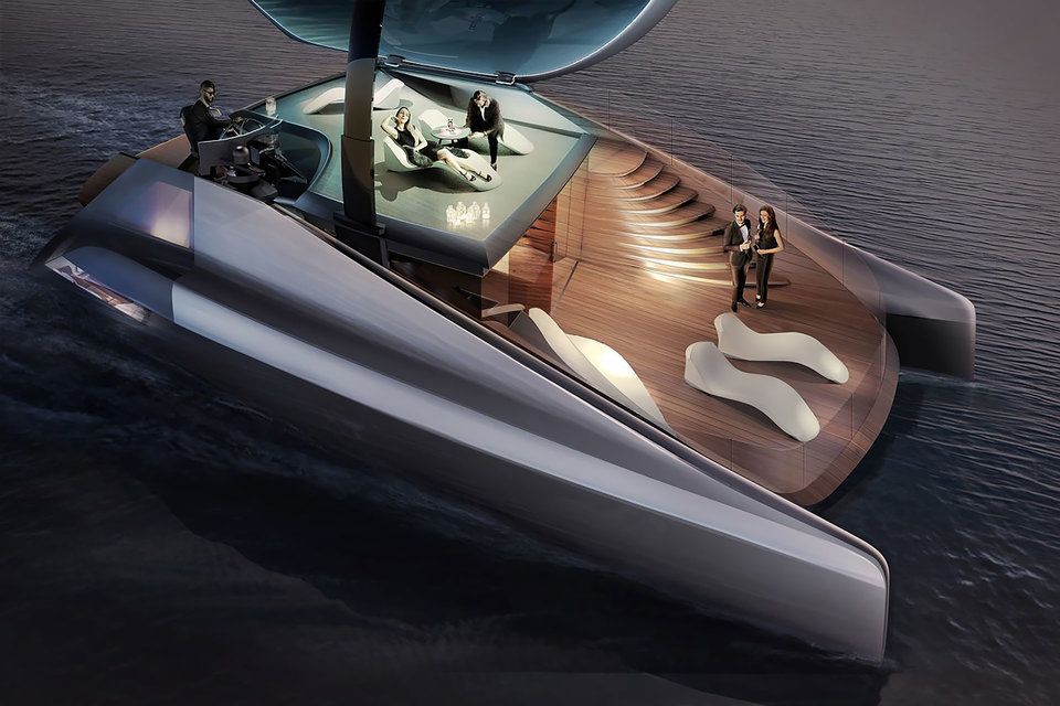 imagen 2 de El catamarán de diseño más elegante que hayas visto jamás.