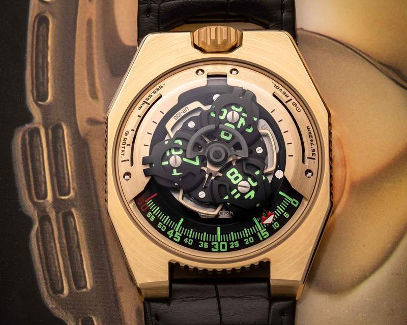 imagen 5 de Urwerk UR-100 ‘C3PO’ Watch, un reloj inspirado en Star Wars.