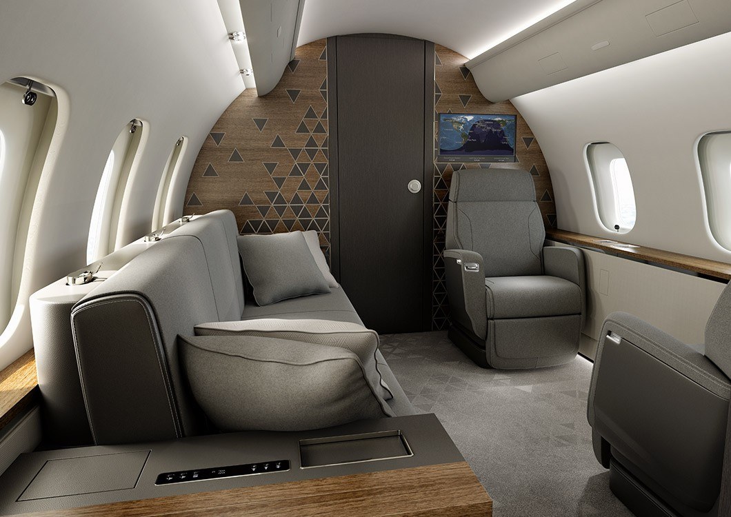 imagen 12 de El primer jet Bombardier Global 5550 ya está en el aire.