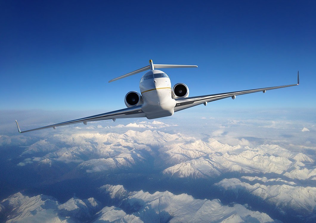 imagen 3 de El primer jet Bombardier Global 5550 ya está en el aire.