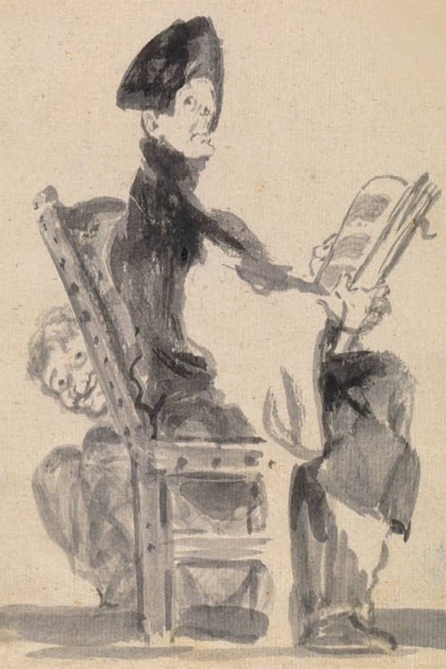 imagen 1 de Los dibujos de Goya: todos los secretos del Cuaderno C en un libro.