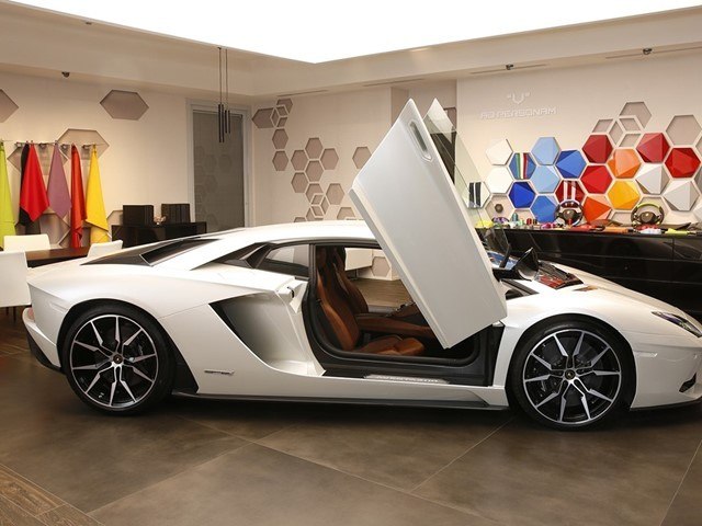 imagen 5 de Aventador SVJ Xago, un Lamborghini en edición limitada que celebra la digitalización máxima.