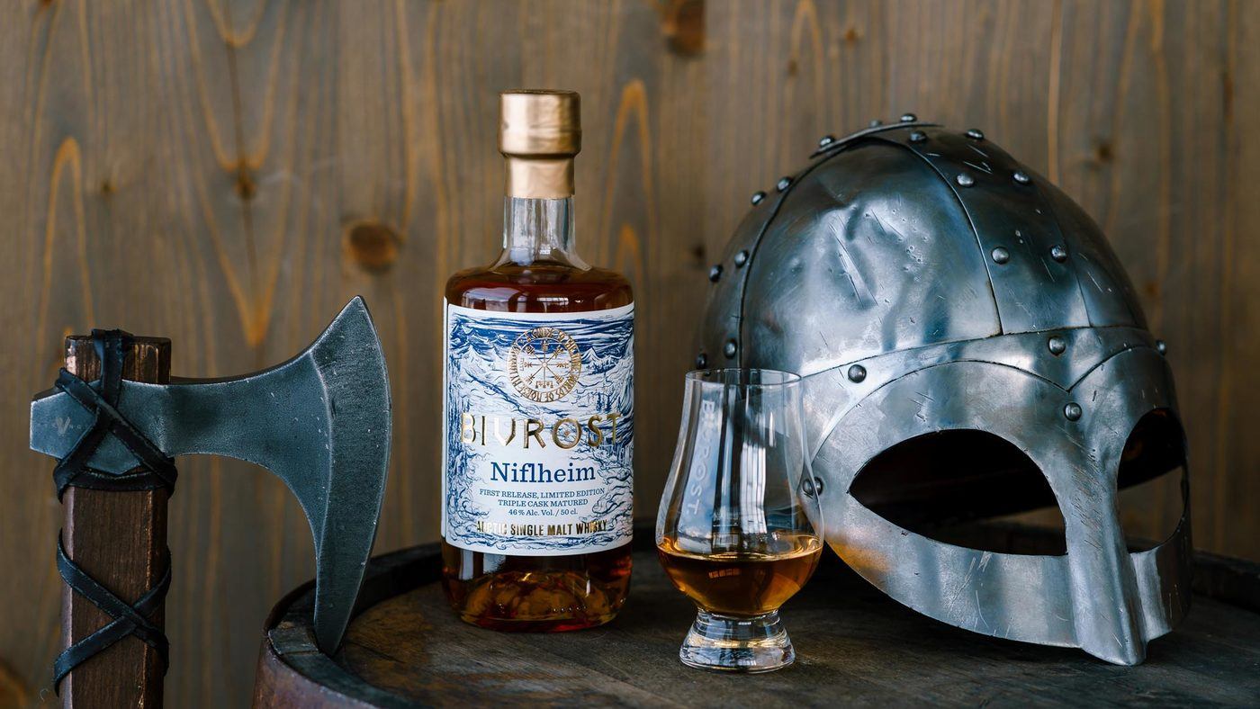 imagen 1 de Bivrost Niflheim, el whisky más vikingo.