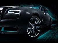 El nuevo Rolls-Royce Wraith Kryptos Collection Coupe en movimiento.