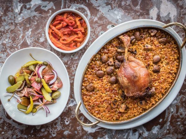 Arroces de temporada en el madrileño Café Comercial.