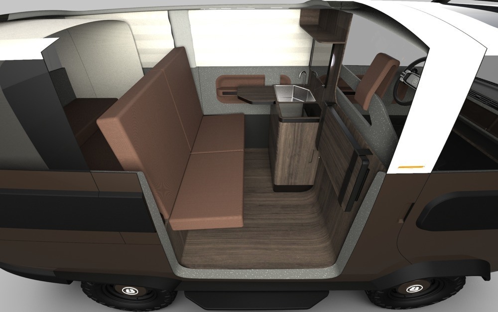 imagen 6 de Ebussy Electric Camper, para los amantes de las vacaciones sobre ruedas.