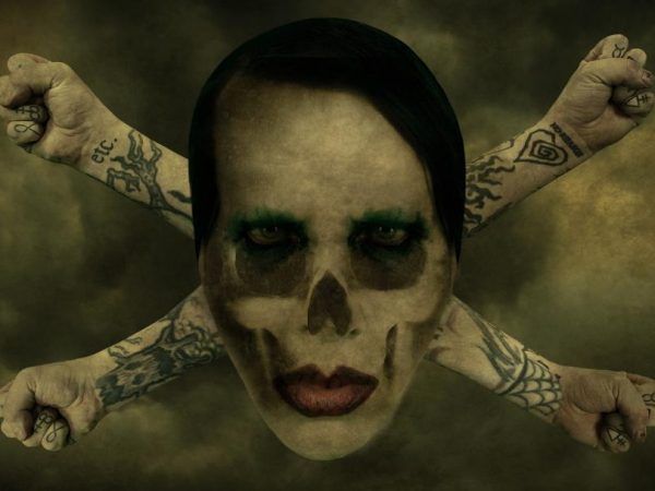 Entre el rock y el gore, Marilyn Manson anuncia nuevo disco y lanza un primer lanzamiento.