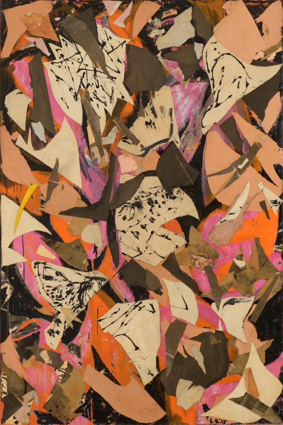 imagen 4 de Lee Krasner, la pionera del expresionismo abstracto, se instala en el Guggenheim Bilbao.