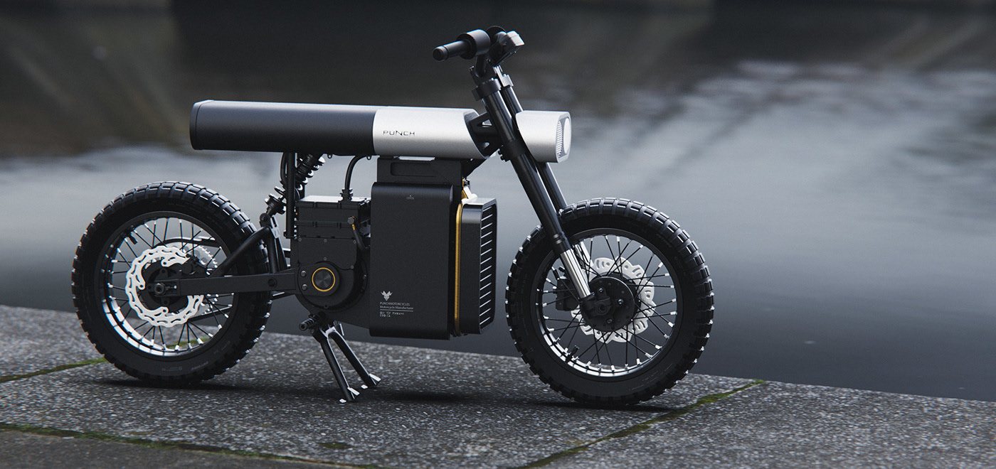 imagen 5 de Punch, una motocicleta eléctrica de batería extraíble perfecta para moverte por la ciudad.