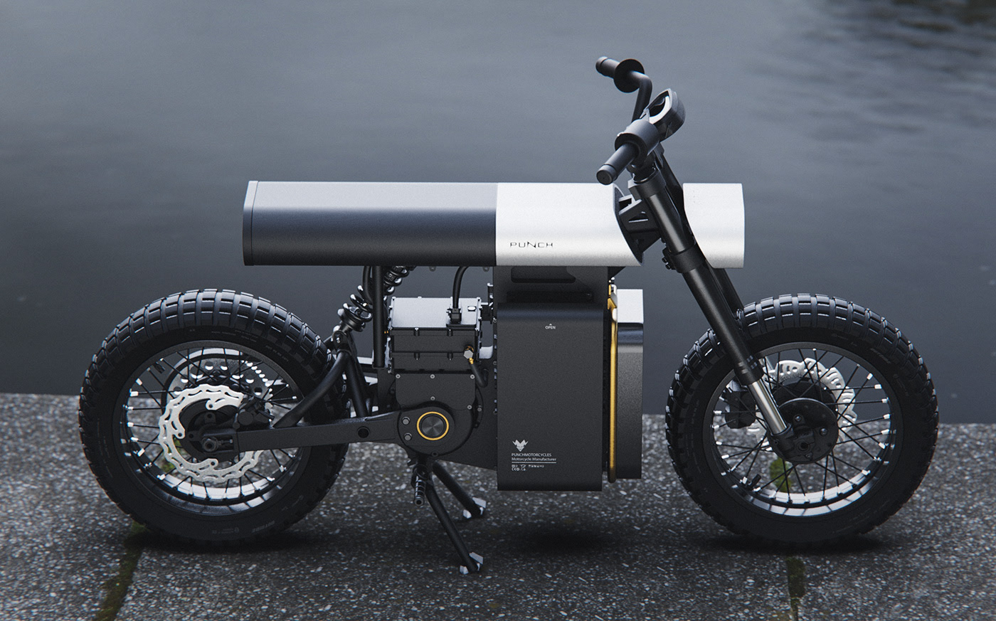 imagen 7 de Punch, una motocicleta eléctrica de batería extraíble perfecta para moverte por la ciudad.
