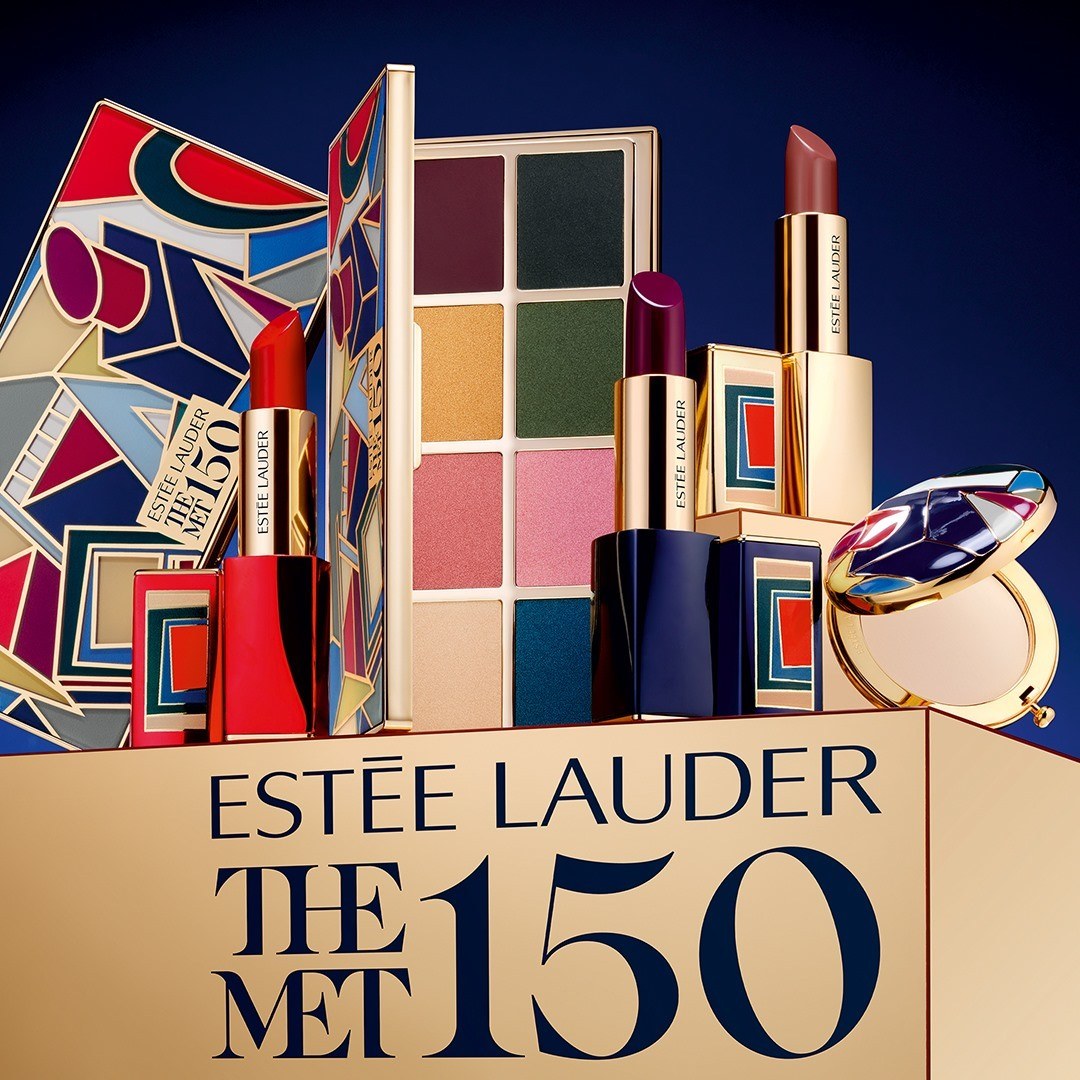 imagen 1 de The Met 150, maquillaje de Estée Lauder, de aniversario y en edición limitada.