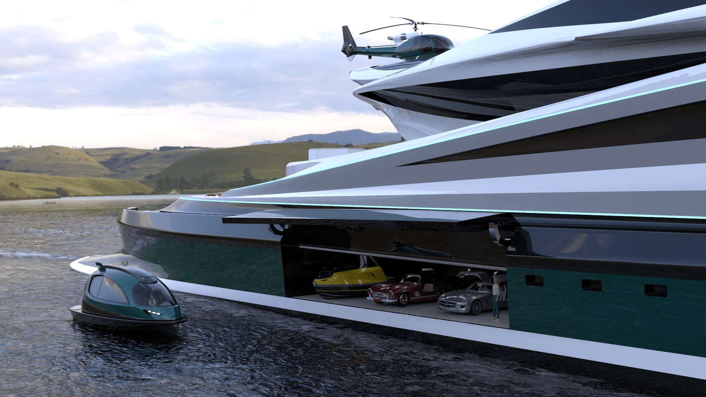 imagen 22 de Avanguardia Swan Yacht de Lazzarini, el yate más espectacular del mundo.