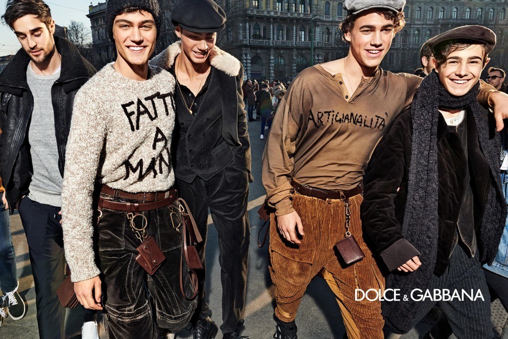 imagen 1 de Otoño e invierno Dolce & Gabbana para ellos en Milán.