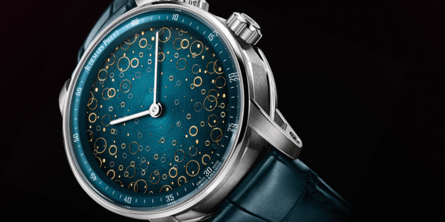 CODE 11.59 by Audemars Piguet, un reloj con doble cristal de zafiro y esfera exclusiva.
