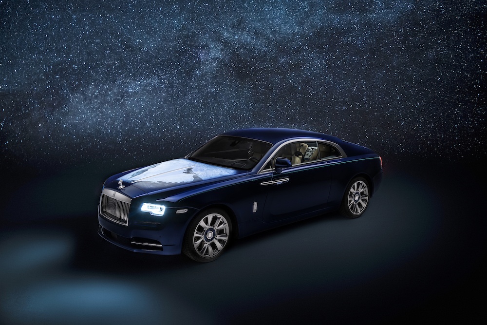 imagen 1 de Rolls-Royce Wraith Inspired By Earth Coupe, un Rolls inspirado en el planeta tierra.