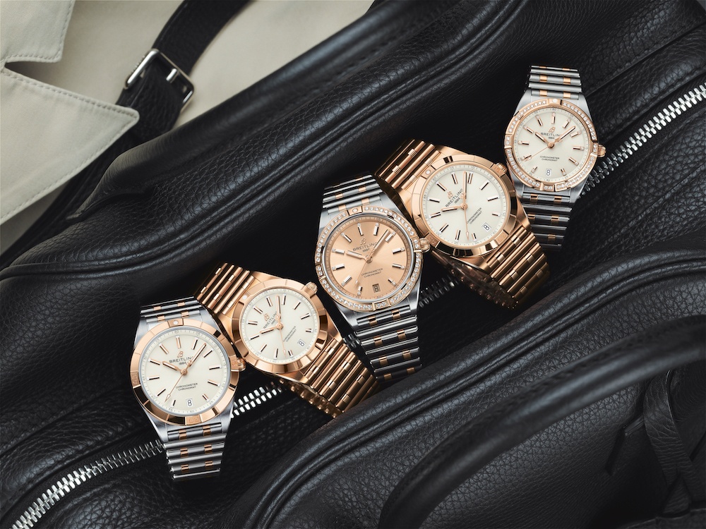 imagen 2 de Chronomat 36 y 32: relojes versátiles para mujeres Breitling.