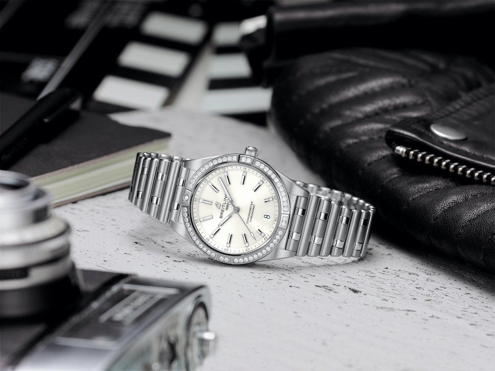imagen 10 de Chronomat 36 y 32: relojes versátiles para mujeres Breitling.
