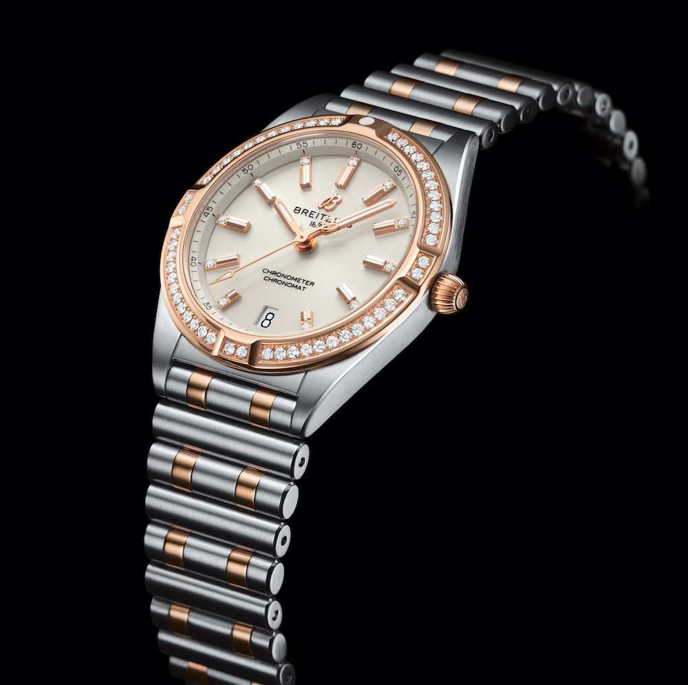 imagen 9 de Chronomat 36 y 32: relojes versátiles para mujeres Breitling.