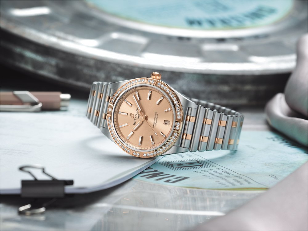 imagen 6 de Chronomat 36 y 32: relojes versátiles para mujeres Breitling.