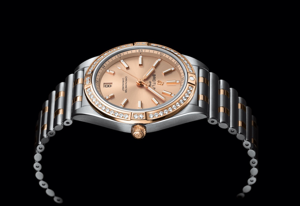 imagen 16 de Chronomat 36 y 32: relojes versátiles para mujeres Breitling.