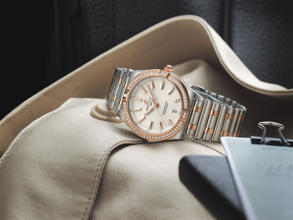 imagen 8 de Chronomat 36 y 32: relojes versátiles para mujeres Breitling.