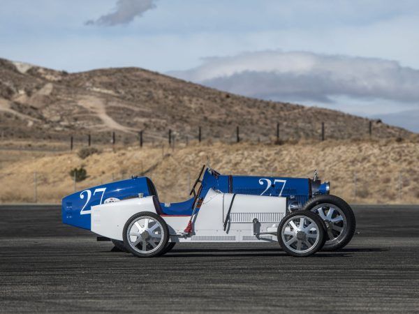 Bugatti Baby II a la conquista de América.