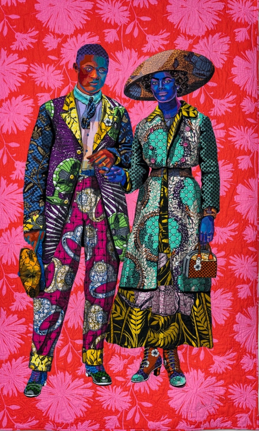imagen 3 de En el Art Institute of Chicago brillan los retratos textiles de Bisa Butler.