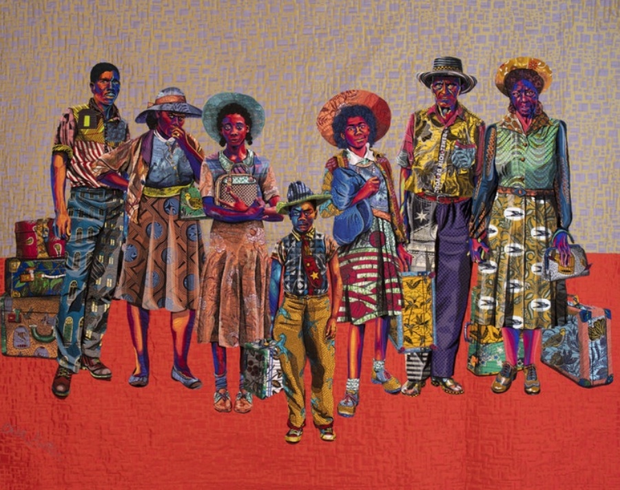 imagen 7 de En el Art Institute of Chicago brillan los retratos textiles de Bisa Butler.
