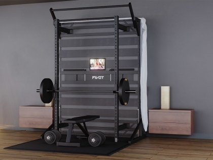 PIVOT Bed ¿Imaginas cómo sería tener un gimnasio bajo tu cama?