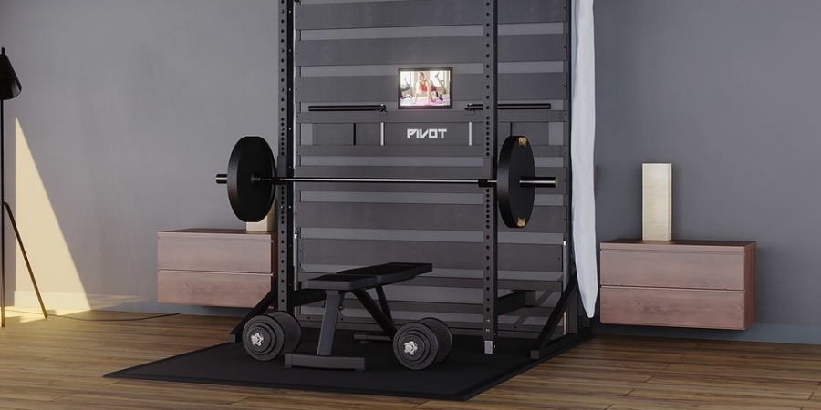 PIVOT Bed ¿Imaginas cómo sería tener un gimnasio bajo tu cama?