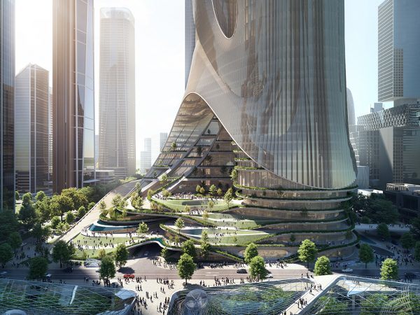 Tower C: lo nuevo de Zaha Hadid Architects en Shenzhen, China.