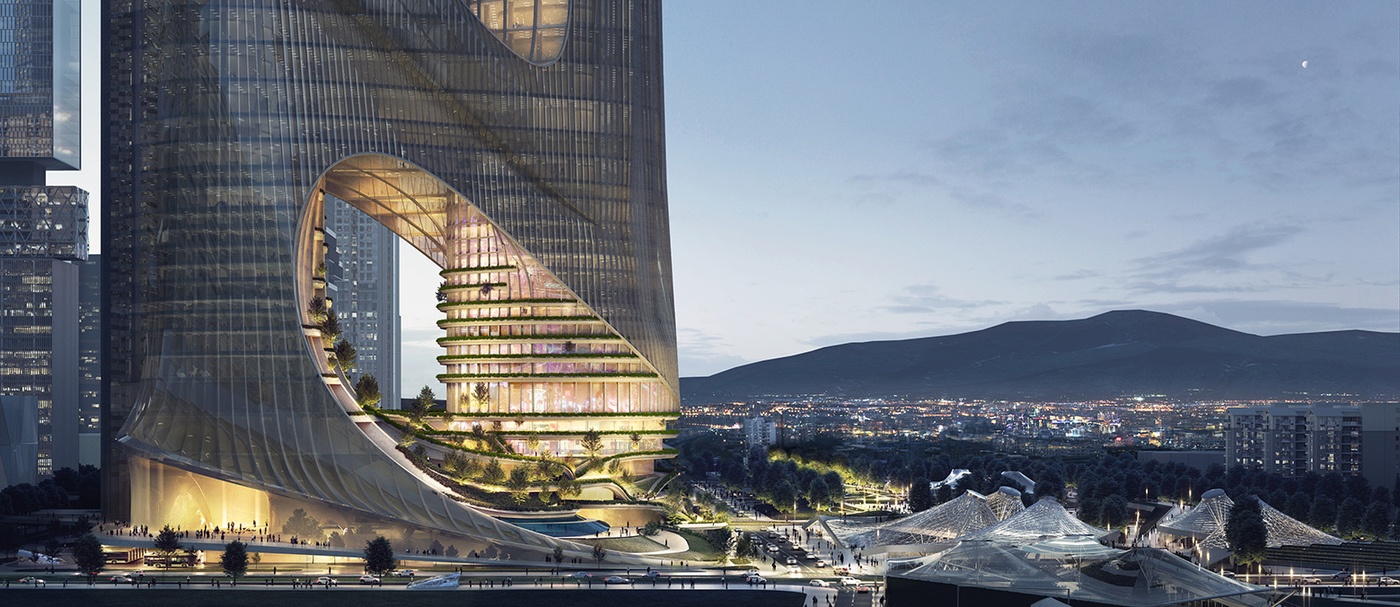 imagen 2 de Tower C: lo nuevo de Zaha Hadid Architects en Shenzhen, China.