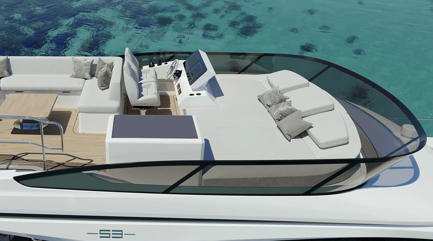 imagen 3 de Azimut 53, un yate creado para hacer realidad tus sueños.