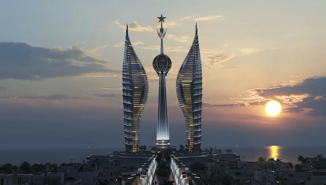 imagen 3 de Djibouti Towers: el rascacielos más alto de África es de diseño ruso.
