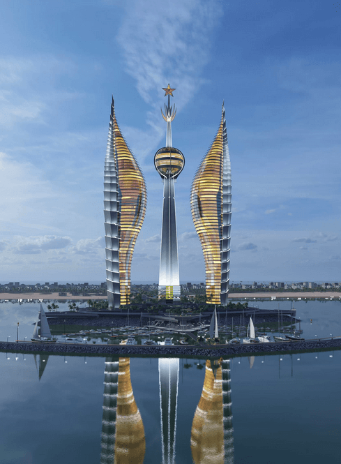 imagen 4 de Djibouti Towers: el rascacielos más alto de África es de diseño ruso.