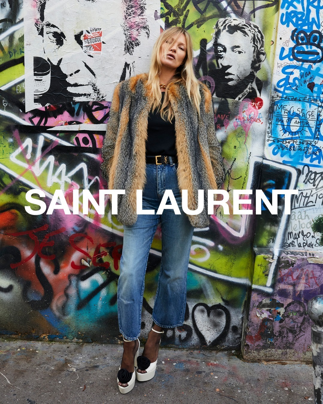 imagen 5 de Kate Moss, la diva eterna, nos muestra la primavera de YSL.