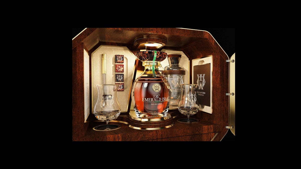 imagen 2 de The Emerald Whisky Collection: cristal, whisky, tiempo y un huevo de Fabergé.