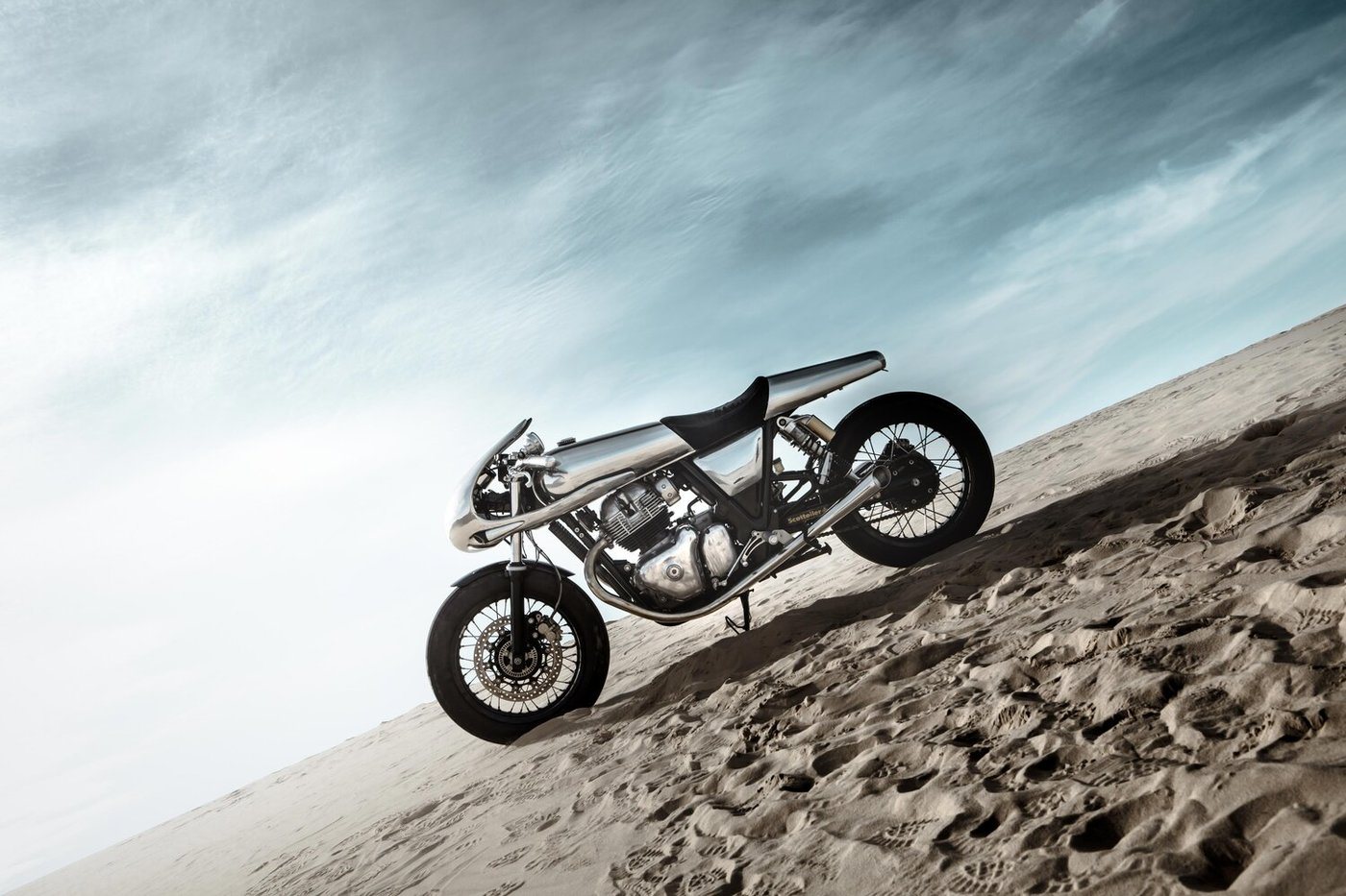 imagen 1 de Así es The Jaeger, la nueva motocicleta de Bandit9 Motorcycles.