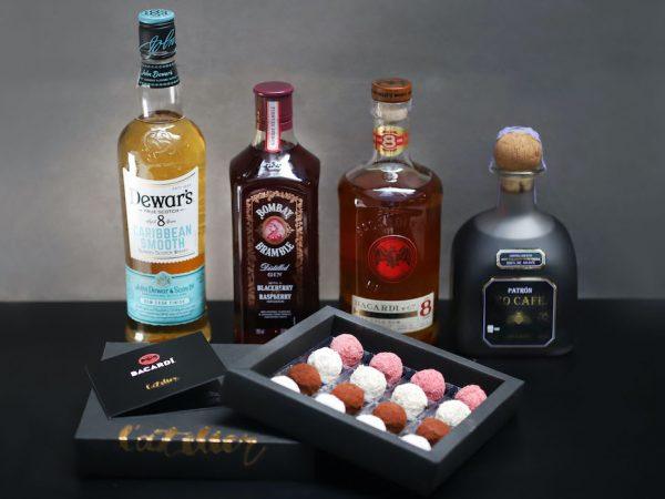 Bacardi y L’Atelier presentan las trufas más espirituosas.