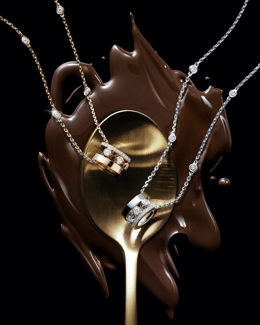 imagen 3 de Diamantes con chocolate. Joyas Messika.