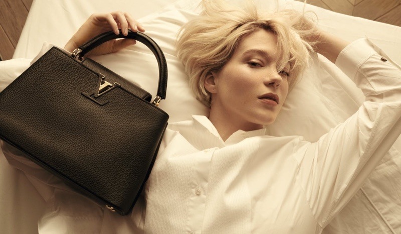 imagen 2 de Lea Seydoux al más puro estilo Marilyn para Louis Vuitton.