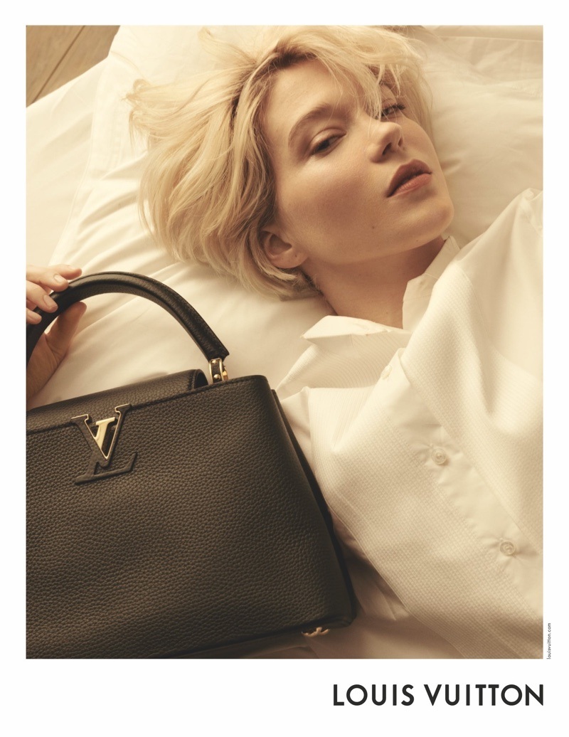 imagen 5 de Lea Seydoux al más puro estilo Marilyn para Louis Vuitton.