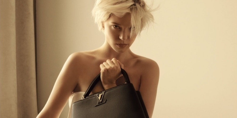 Lea Seydoux al más puro estilo Marilyn para Louis Vuitton. La Película