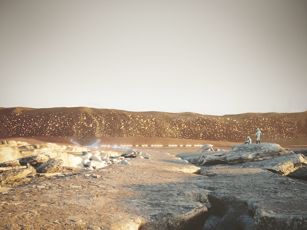 imagen 7 de Nüwa: así podría ser la primera ciudad sostenible en Marte.