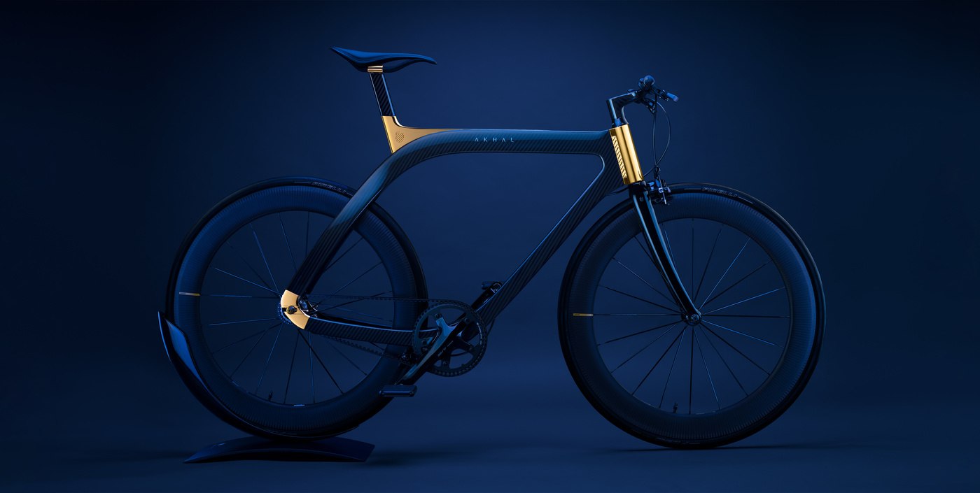 imagen 1 de Akhal Sheen, una bicicleta inspirada en la alta joyería.