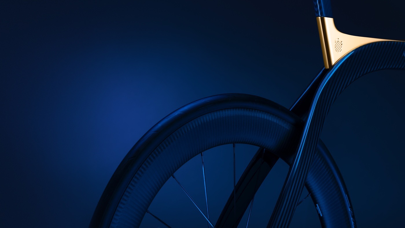 imagen 5 de Akhal Sheen, una bicicleta inspirada en la alta joyería.