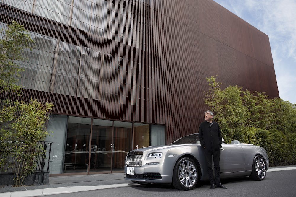 imagen 2 de Bespoke Rolls-Royce Dawn by Kengo Kuma.